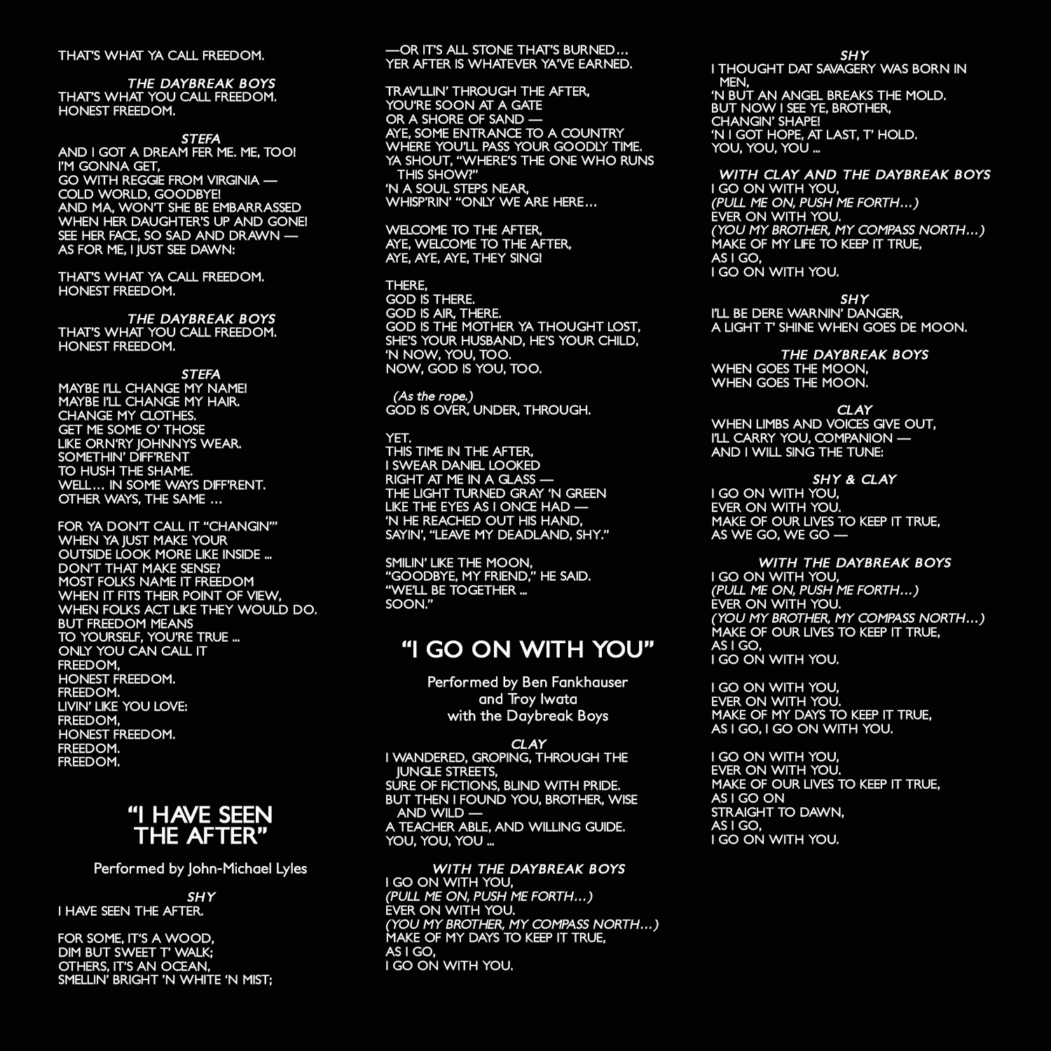 RSO RELEASES 'ROPE FIBERS' WITH FANKHAUSER, IWATA AND MORE Ryan